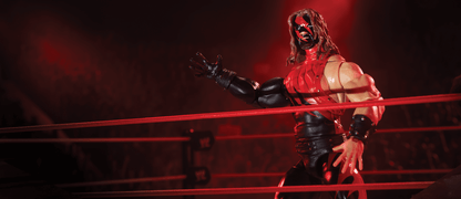 WWE Ultimate Edition Attitude Era Ring and Kane Figure - Bộ Sàn Đấu Và Mô Hình Kane Sưu Tầm - Mattel HNM39