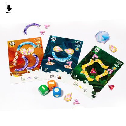 Animals Gathering Board Game - Trò chơi xúc xắc thu thập linh thú - Wonderful World Board Games