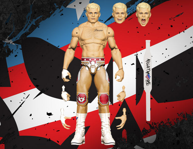WWE Cody Rhodes Ultimate Edition Figure - Mô Hình Hành Động Siêu Sao Mattel - Hình ảnh bổ sung 6