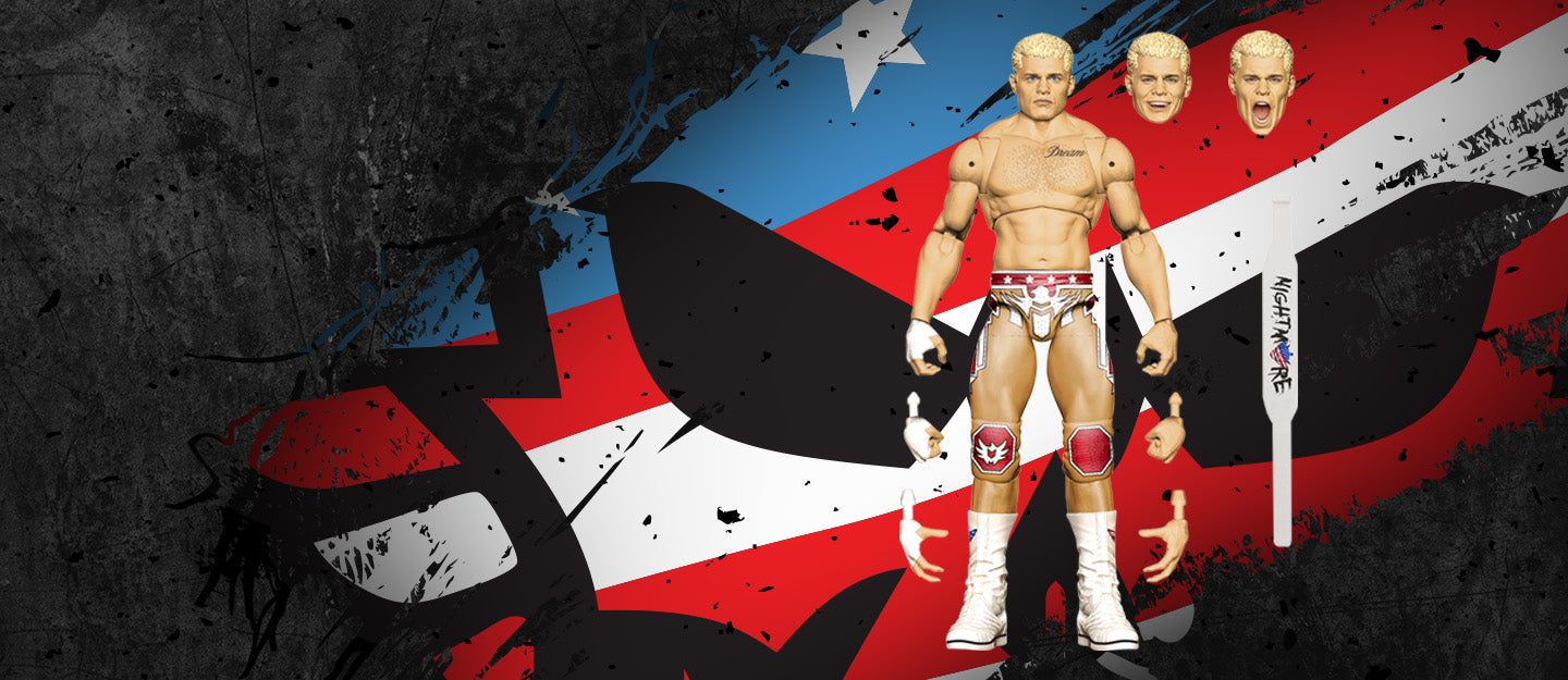 WWE Cody Rhodes Ultimate Edition Figure - Mô Hình Hành Động Siêu Sao Mattel Mattel - ảnh 3 - Action Figure