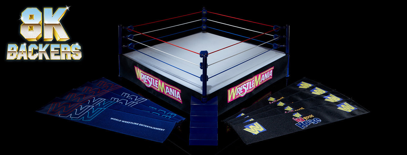 WWE Ultimate Edition New Generation Arena - Mô Hình Sàn Đấu Cao Cấp - Mattel