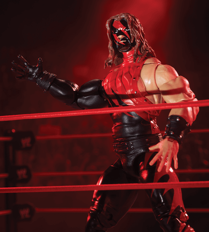 WWE Ultimate Edition Attitude Era Ring and Kane Figure - Bộ Sàn Đấu Và Mô Hình Kane Sưu Tầm - Mattel HNM39