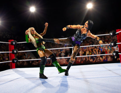 WWE Ultimate Edition RAW Ring and WWE Superstar Rhea Ripley Figure - Bộ Võ Đài và Mô Hình Sưu Tầm - Mattel