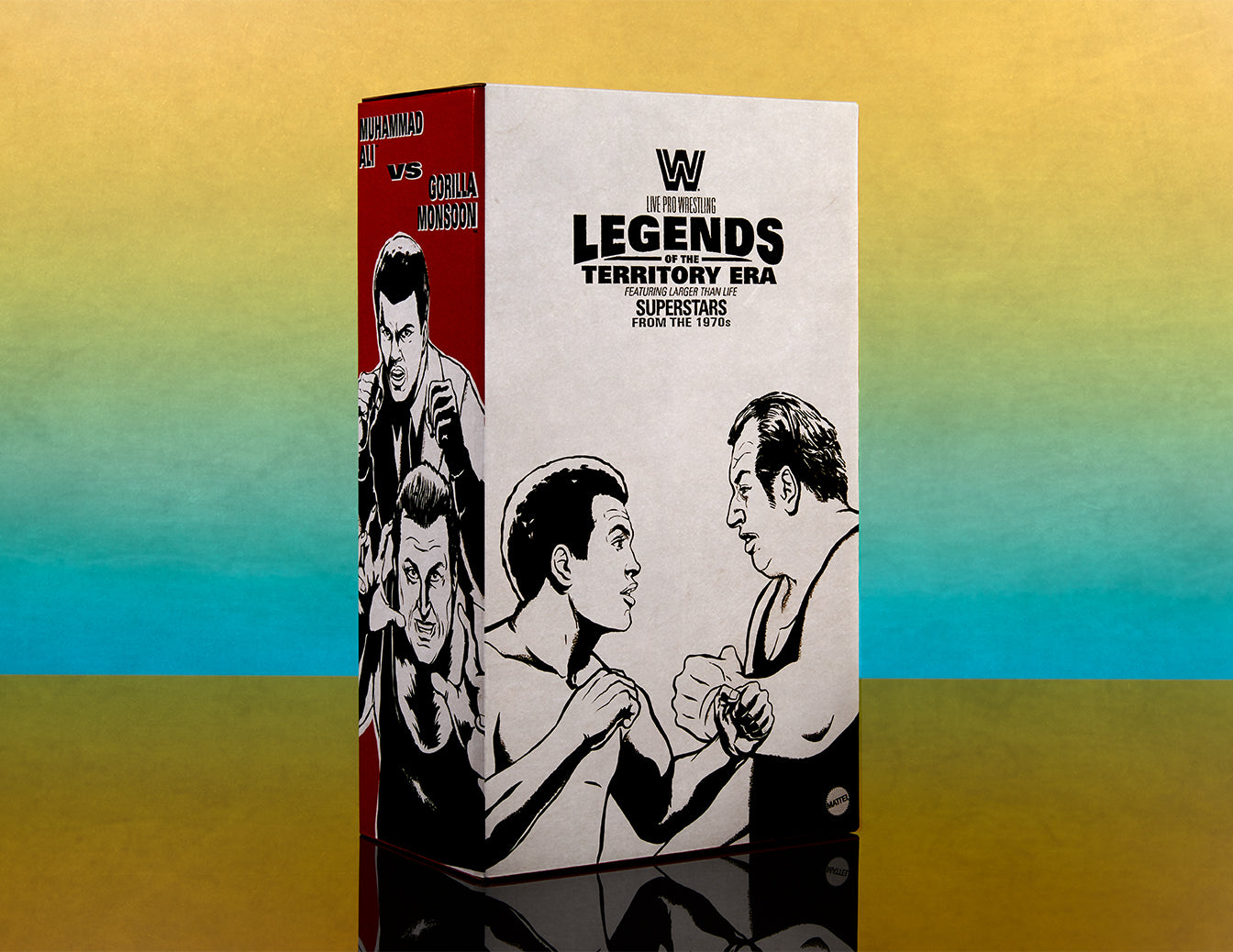 WWE Elite Collection Legends From the Territory Era 4-Figure Multipack - Bộ 4 Mô Hình Đấu Vật Mỹ - Mattel Creations