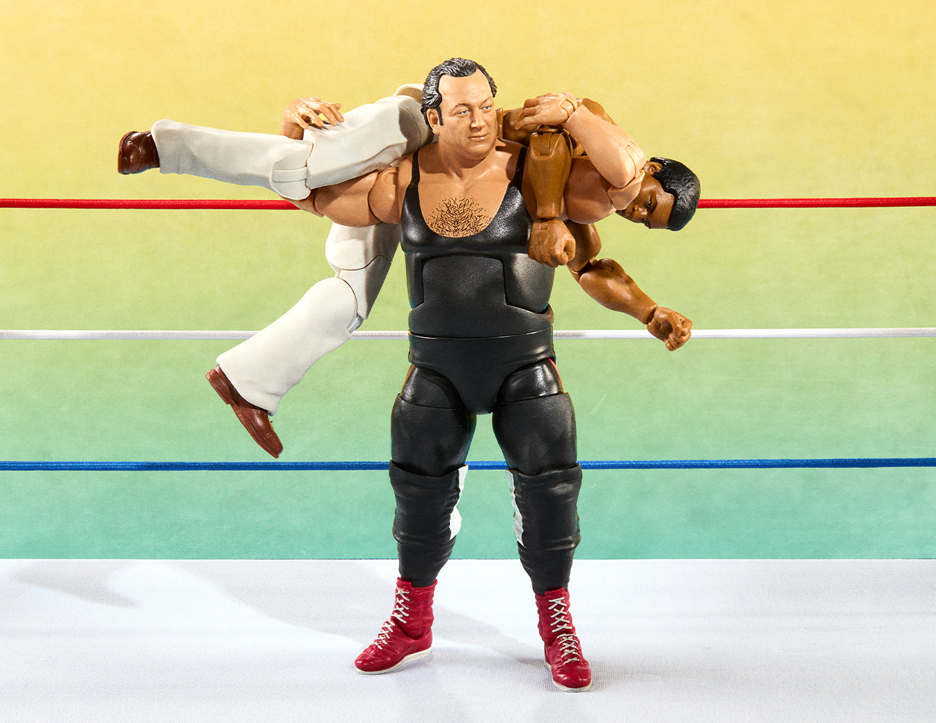 WWE Elite Collection Legends From the Territory Era 4-Figure Multipack - Bộ 4 Mô Hình Đấu Vật Mỹ - Mattel Creations
