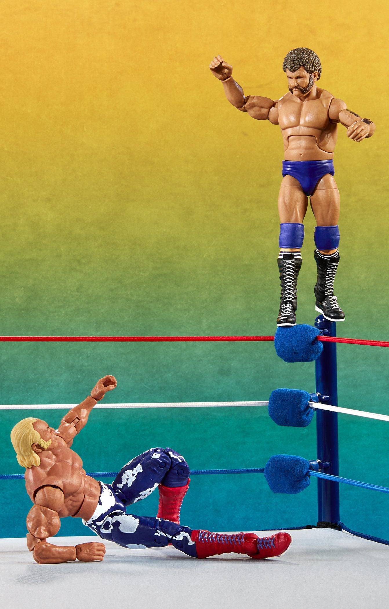 WWE Elite Collection Legends From the Territory Era 4-Figure Multipack - Bộ 4 Mô Hình Đấu Vật Mỹ - Mattel Creations