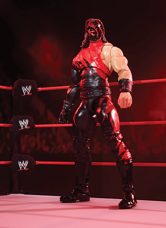 WWE Ultimate Edition Attitude Era Ring and Kane Figure - Bộ Sàn Đấu Và Mô Hình Kane Sưu Tầm - Mattel HNM39