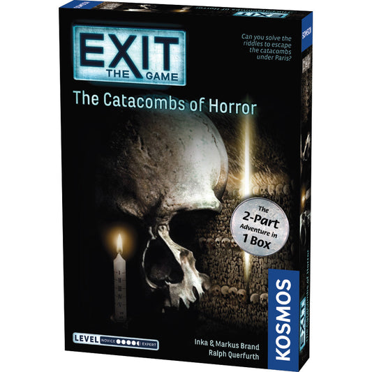 EXIT The Game: The Catacombs of Horror - Board Game Giải Đố Thoát Hiểm Hai Phần - Thames & Kosmos - Hình ảnh sản phẩm