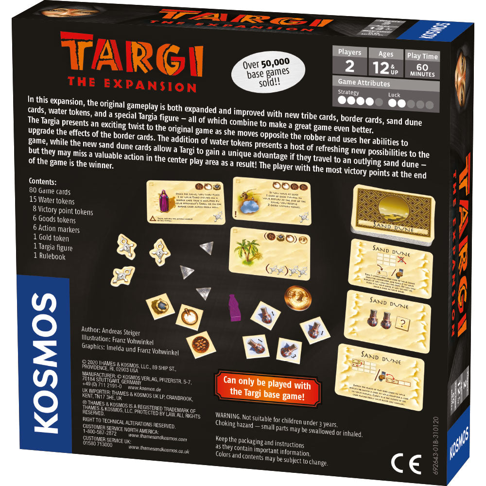 Targi Expansion - Bản Mở Rộng Board Game Chiến Thuật 2 Người - Thames & Kosmos