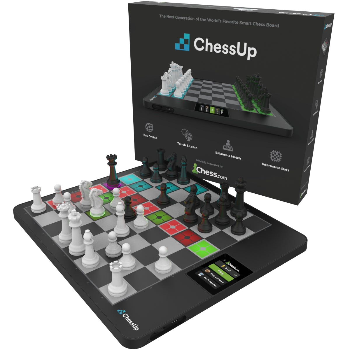 ChessUp 2 Bundle - Bộ Cờ Vua Thông Minh Tích Hợp Chess.com & AI - Bryght Labs - Hình ảnh chi tiết 2