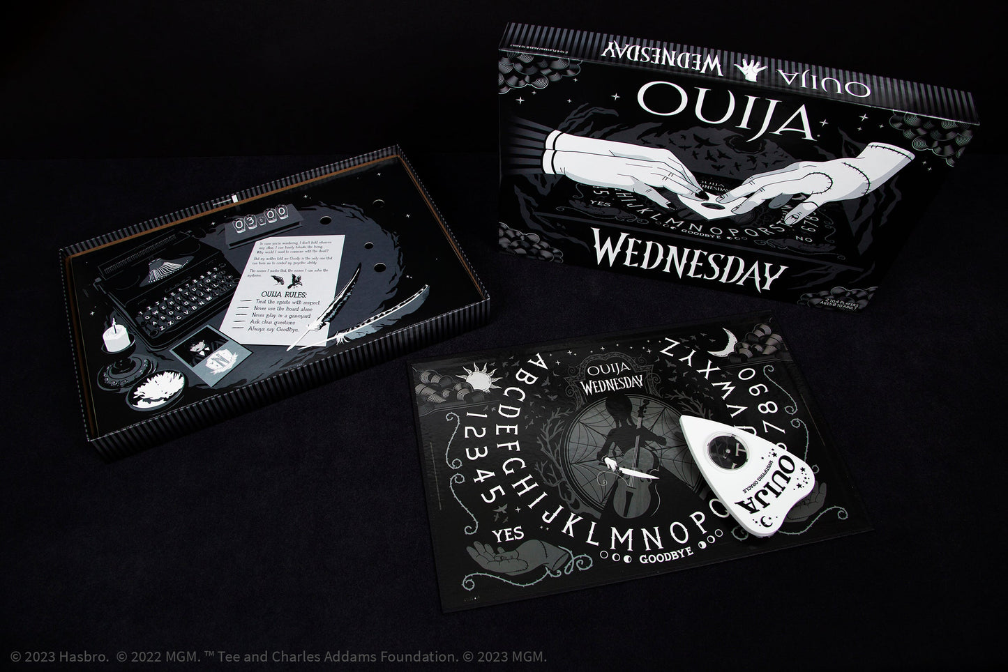 OUIJA®: Wednesday - Bảng Cầu Cơ Board Game Tâm Linh - The Op Games