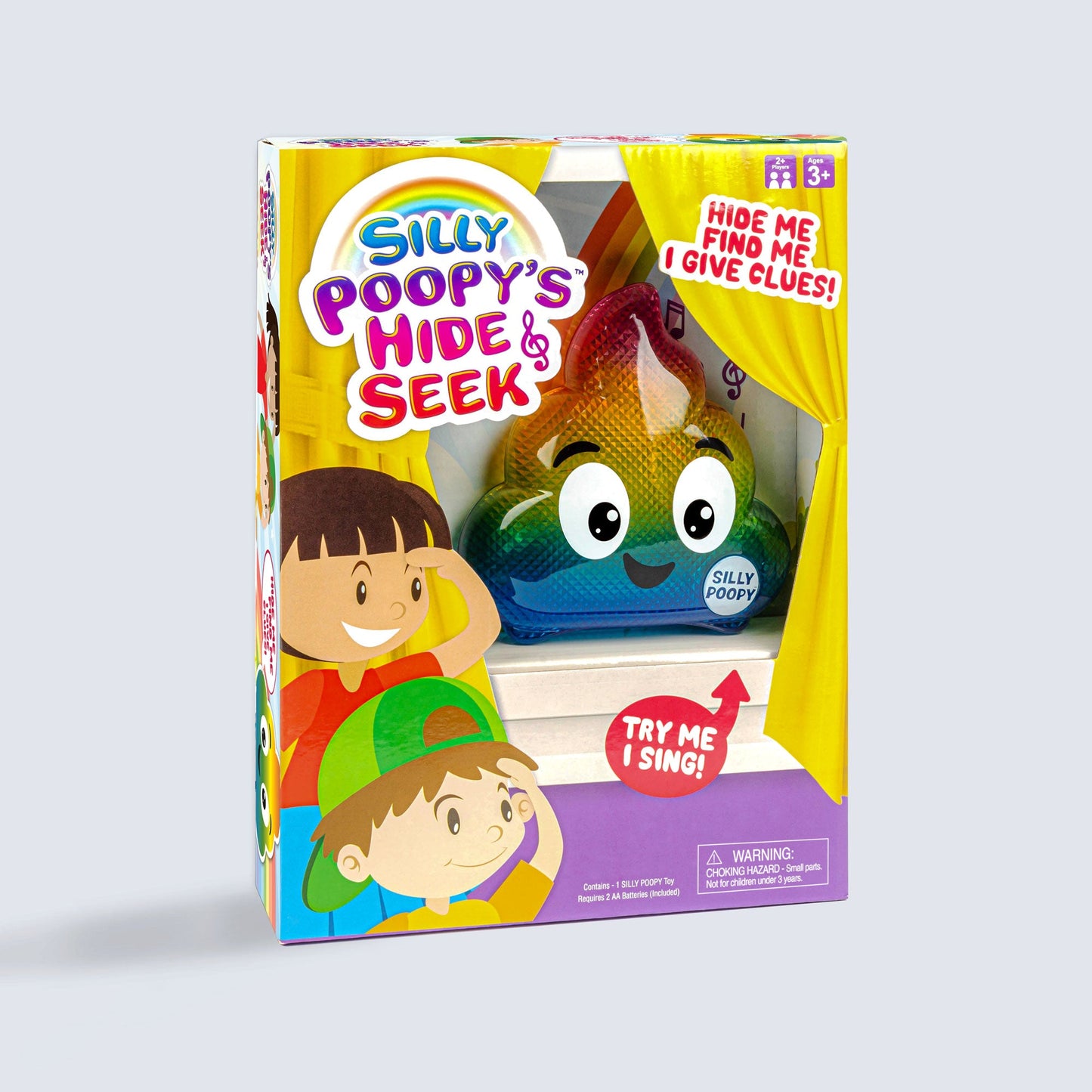 Silly Poopy's Rainbow Hide & Seek™ Đồ chơi trốn tìm tương tác Relatable - Hình ảnh sản phẩm