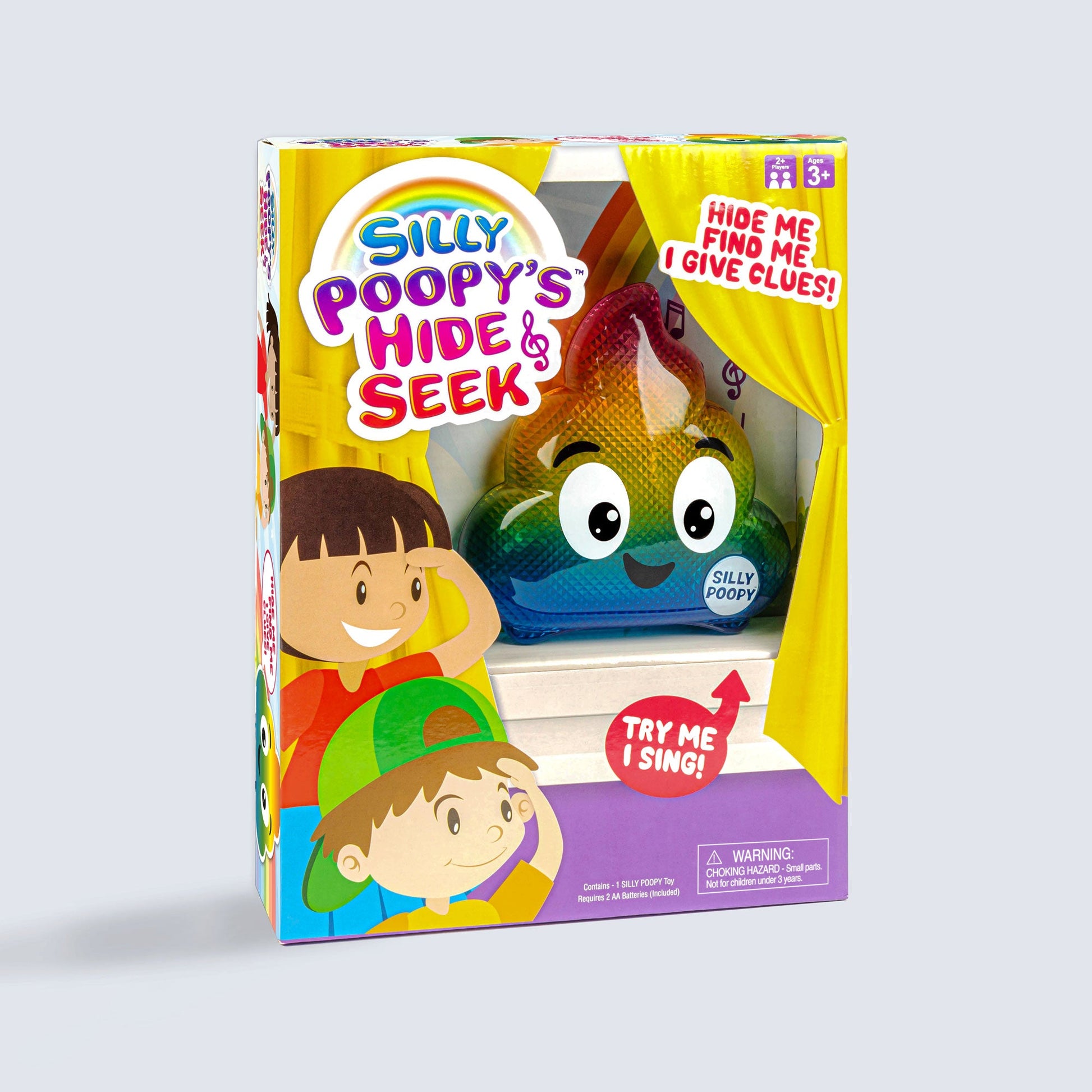 Silly Poopy's Rainbow Hide & Seek™ Đồ chơi trốn tìm tương tác Relatable - Hình ảnh sản phẩm