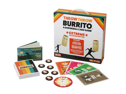 Throw Throw Burrito: Extreme Outdoor Edition - Board game ném bóng né ngoài trời - Exploding Kittens