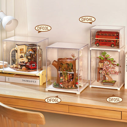 Rolife Acrylic Display Box Landscape Size S DF04L - Hộp trưng bày Acrylic chống bụi - Rolife