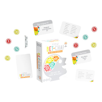 You Bet-Cha! Party Game - Trò Chơi Tiệc Tùng Trivia & Poker - Gray Matters Games