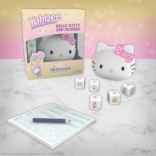 YAHTZEE®: Hello Kitty and Friends Celebration - Trò chơi xúc xắc Sanrio - The Op Games