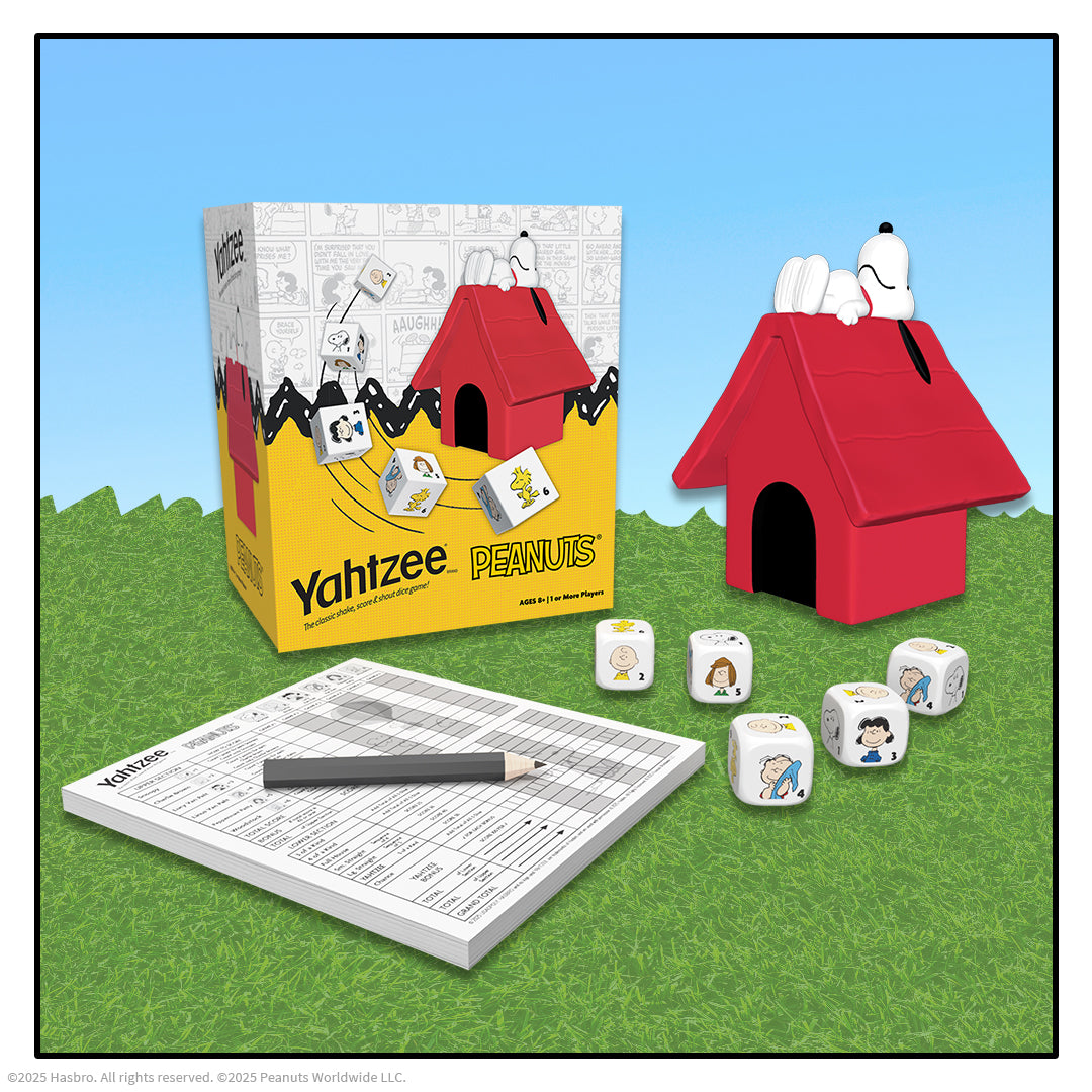 YAHTZEE®: Peanuts - Trò chơi xúc xắc Peanuts Gang - The Op Games