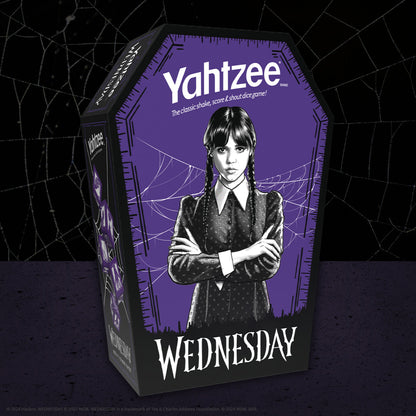 YAHTZEE®: Wednesday - Trò chơi xúc xắc chủ đề Wednesday Addams - The Op Games