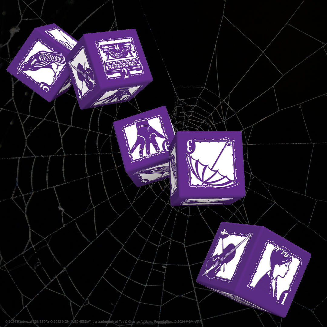 YAHTZEE®: Wednesday - Trò chơi xúc xắc chủ đề Wednesday Addams - The Op Games
