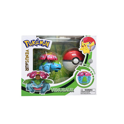Venusaur Pokemon Transformation Ball - Đồ chơi biến hình Pokeball - POKEMON TOYS ZC8903E