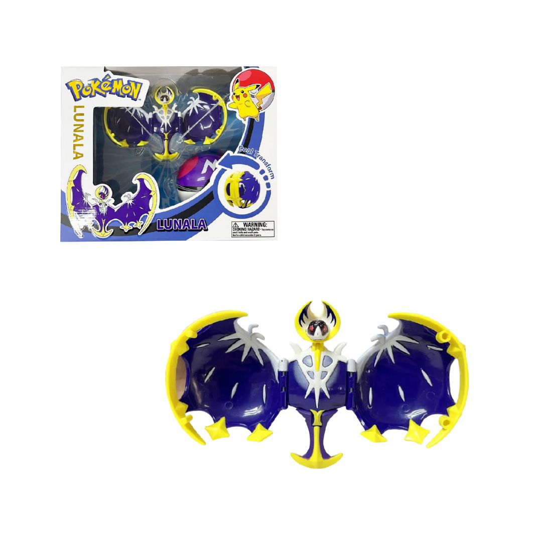 Pokemon Transformation Ball: Lunala Moon Beast - Đồ chơi Pokeball biến hình - POKEMON TOYS ZC8911E