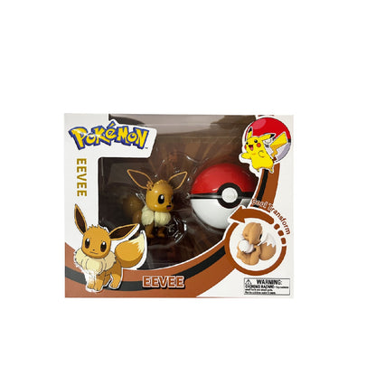 Pokemon Transformation Ball Eevee - Đồ chơi mô hình biến hình - POKEMON TOYS ZC8915E
