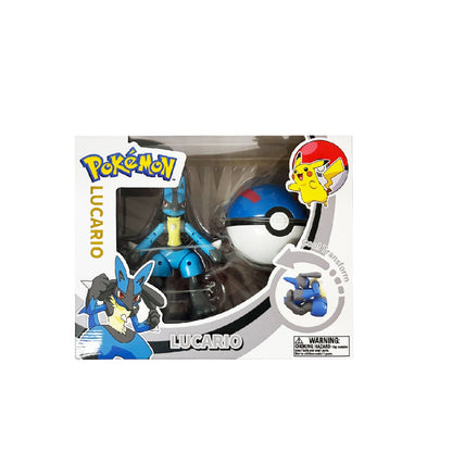 Pokemon Transformation Ball Lucario - Đồ chơi bóng biến hình Pokemon - POKEMON TOYS ZC8919E