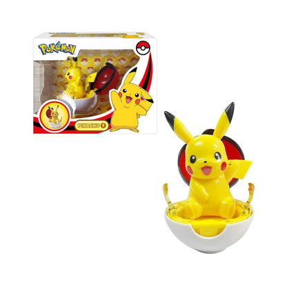 Pokemon Automatic Transforming Ball Toy: Pikachu - Quả Cầu Biến Hình Tự Động - POKEMON TOYS ZC8936E