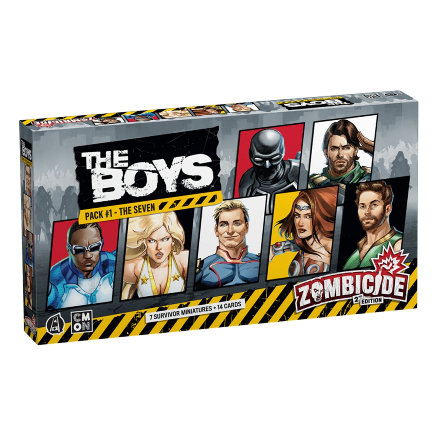Zombicide: The Boys Character Pack #1 The Seven - Bộ Mở Rộng Board Game - CMON