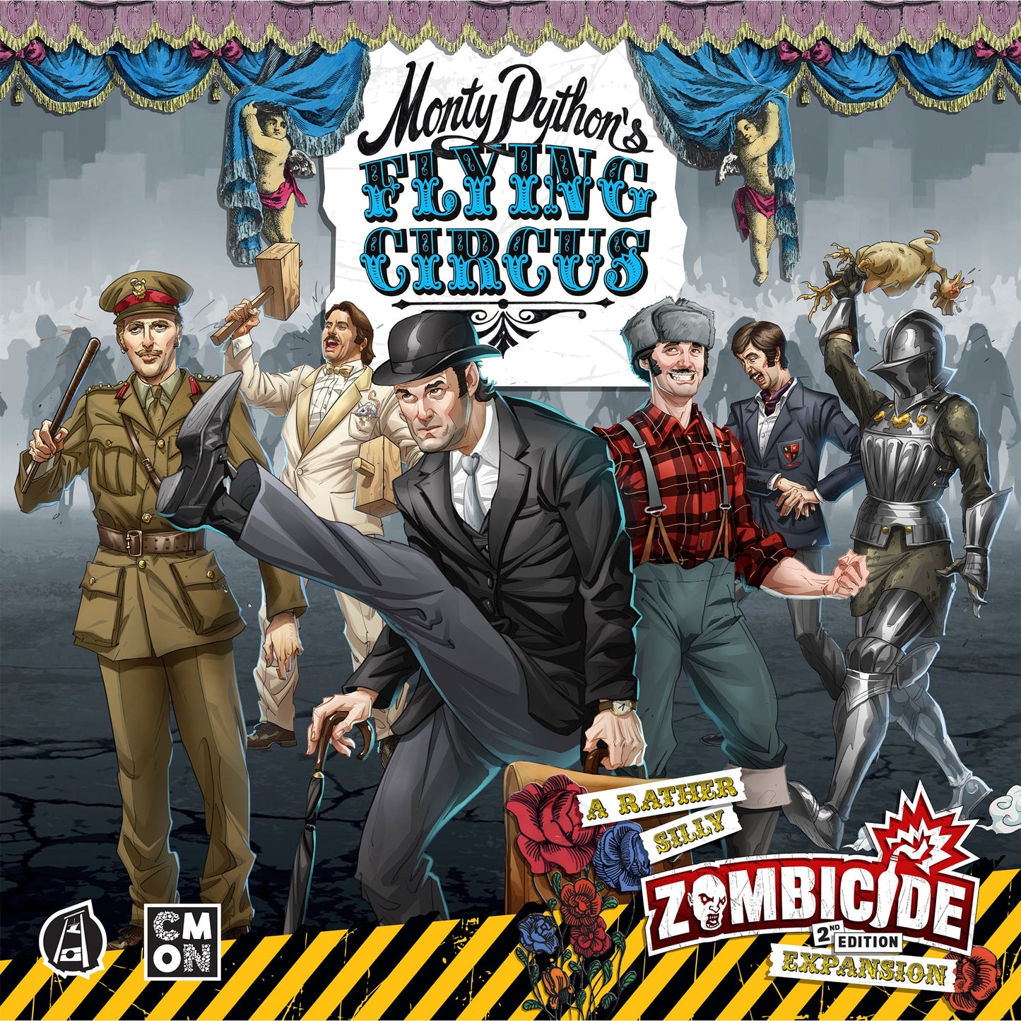 Zombicide Monty Python's Flying Circus Character Pack - Bộ Mở Rộng Board Game - CMON - Hình ảnh chi tiết 2