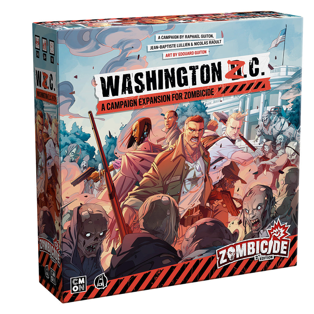 Zombicide 2nd Edition Washington Z.C. - Bản mở rộng Board game Zombie - CMON - Hình ảnh sản phẩm
