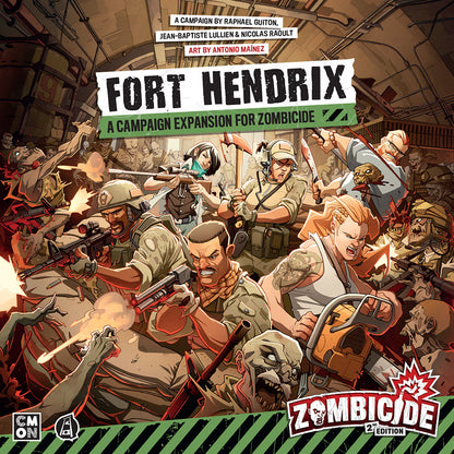 Zombicide 2nd Edition Fort Hendrix Board Game Expansion - Bản mở rộng Board Game chiến thuật - CMON