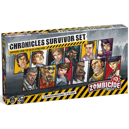 Zombicide 2nd Edition Chronicles Survivors Set - Bộ Mở Rộng Board Game - CMON