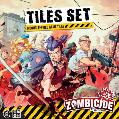Zombicide 2nd Edition Tiles Set - Bộ Gạch Bản Đồ Mở Rộng - CMON