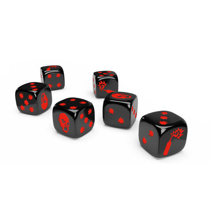 Zombicide: Black and White Dice Pack - Bộ Xúc Xắc Đặc Biệt - CMON - Hình ảnh chi tiết 2