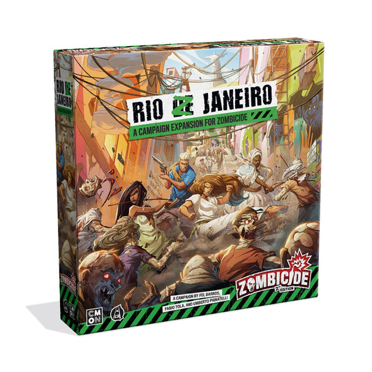 Zombicide 2nd Edition Rio Z Janeiro - Bản Mở Rộng Board Game Chiến Thuật - CMON