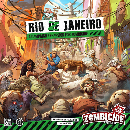 Zombicide 2nd Edition Rio Z Janeiro - Bản Mở Rộng Board Game Chiến Thuật - CMON