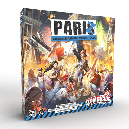 Zombicide 2nd Edition: PariZ Board Game Expansion - Bản mở rộng trò chơi chiến thuật thây ma - CMON - Hình ảnh sản phẩm