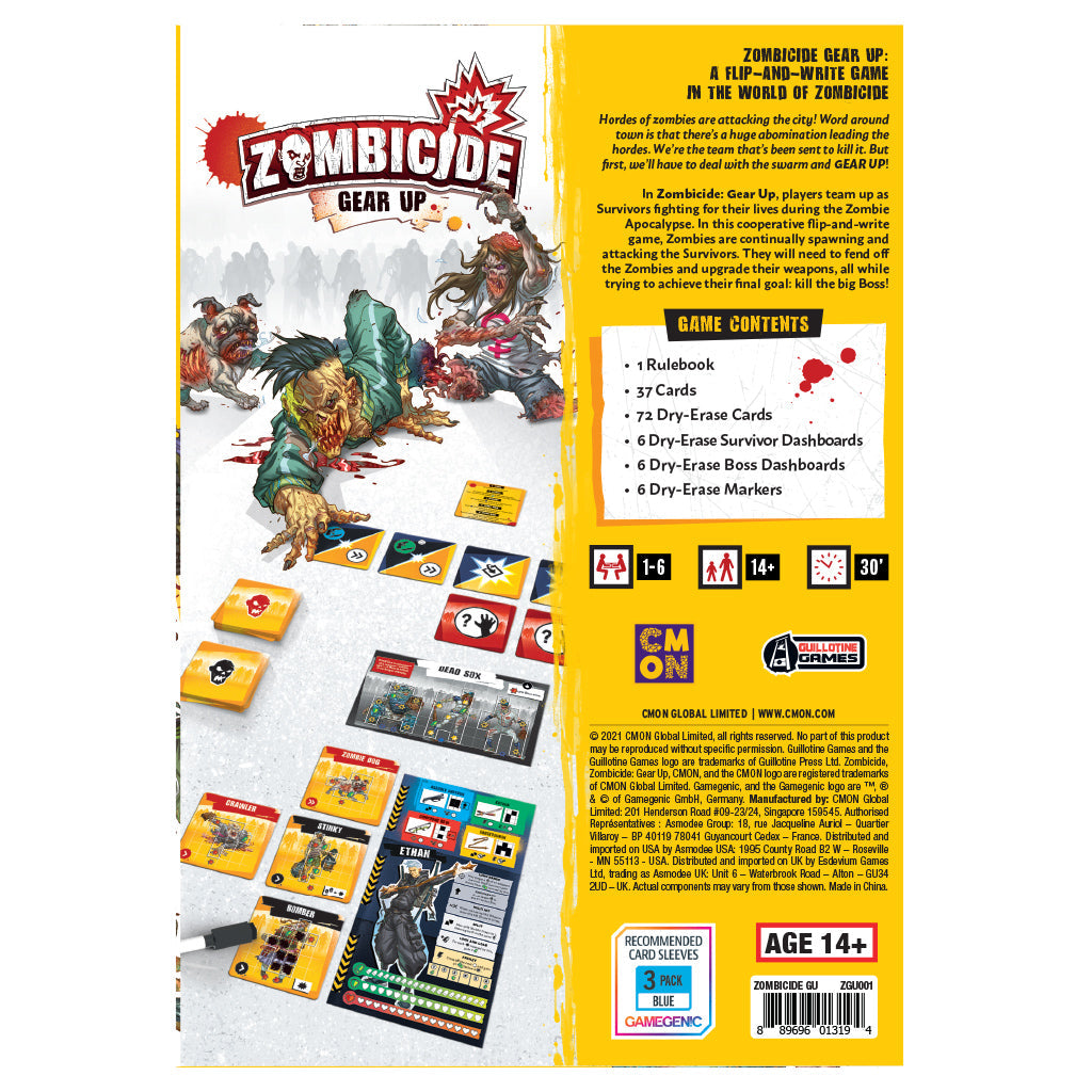 Zombicide Gear Up - Board Game Chiến Thuật Sinh Tồn - CMON - Hình ảnh bổ sung 4