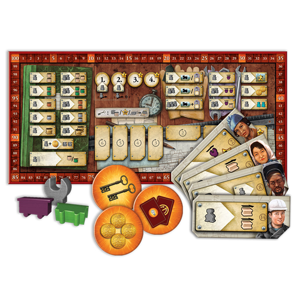 Ultimate Railroads Board Game Chiến Thuật - Hans im Glück - Hình ảnh bổ sung 4