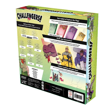 Challengers! - Board game xây dựng bộ bài chiến thuật - Plan B Games