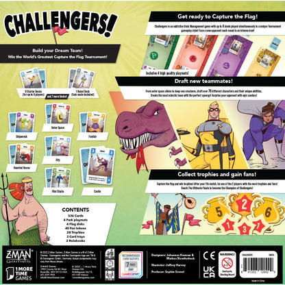 Challengers! - Board game xây dựng bộ bài chiến thuật - Plan B Games