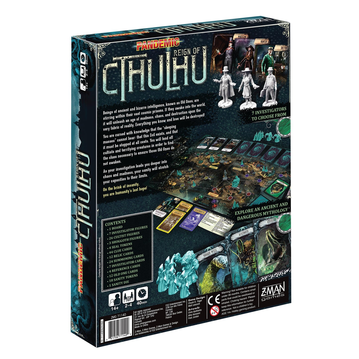 Pandemic: Reign of Cthulhu Board Game