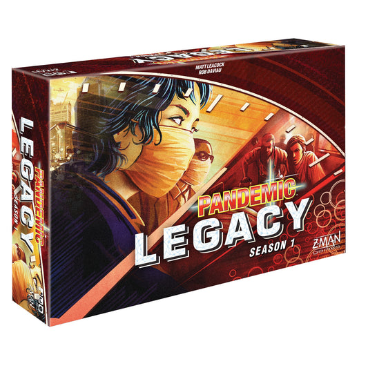 Pandemic Legacy Season 1 Red Edition Board Game Chiến Thuật Hợp Tác - Z-Man Games