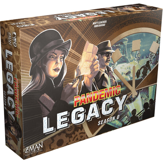 Pandemic Legacy Season 0 Cooperative Strategy Board Game - Board Game Chiến Thuật Hợp Tác - Z-Man Games