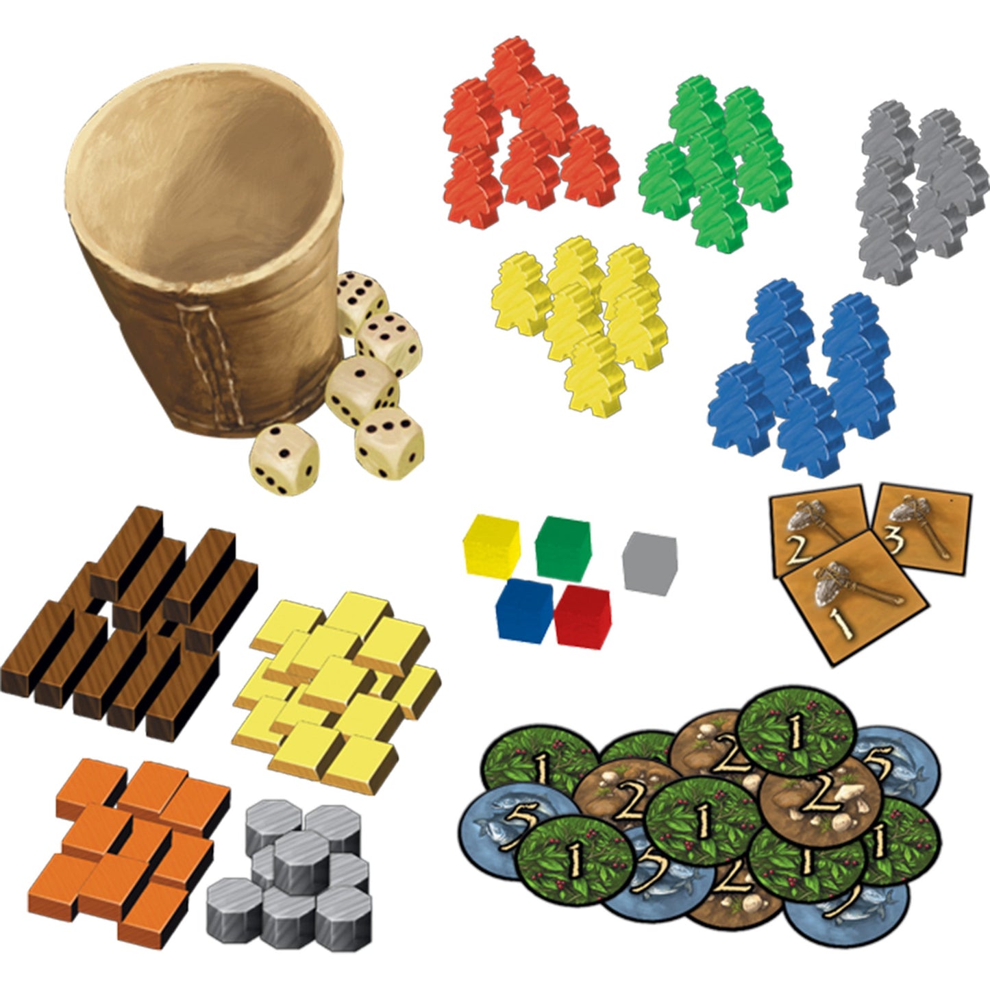 Stone Age - Board Game Chiến Thuật Thời Tiền Sử - Hans im Glück