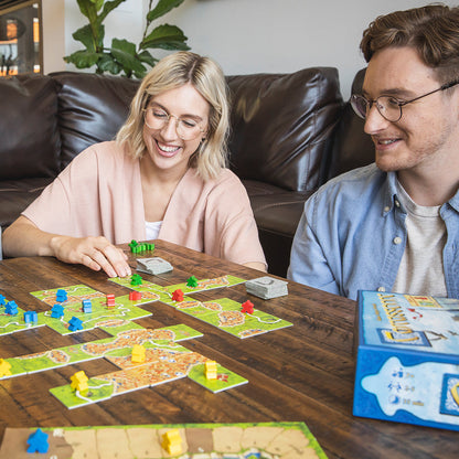 Carcassonne Board Game (Base Game) - Trò chơi đặt gạch chiến thuật - Hans im Glück