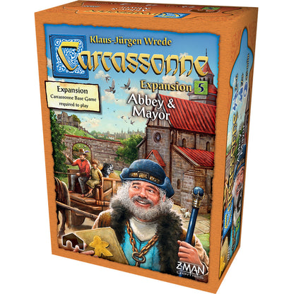 Carcassonne Abbey & Mayor - Bản mở rộng Board Game chiến thuật - Hans im Glück