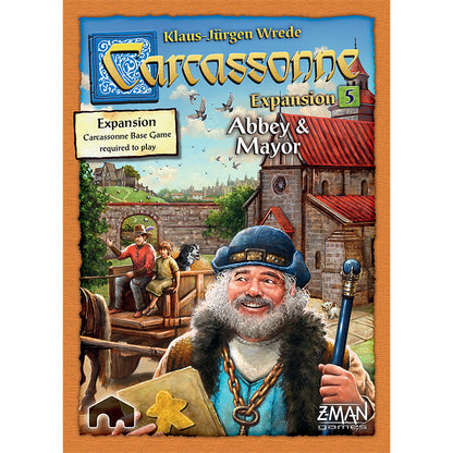 Carcassonne Abbey & Mayor - Bản mở rộng Board Game chiến thuật - Hans im Glück